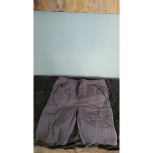 Vintage Akademiks Cargo Shorts Mens Large Gray Y2K Hip Hop Streetwear